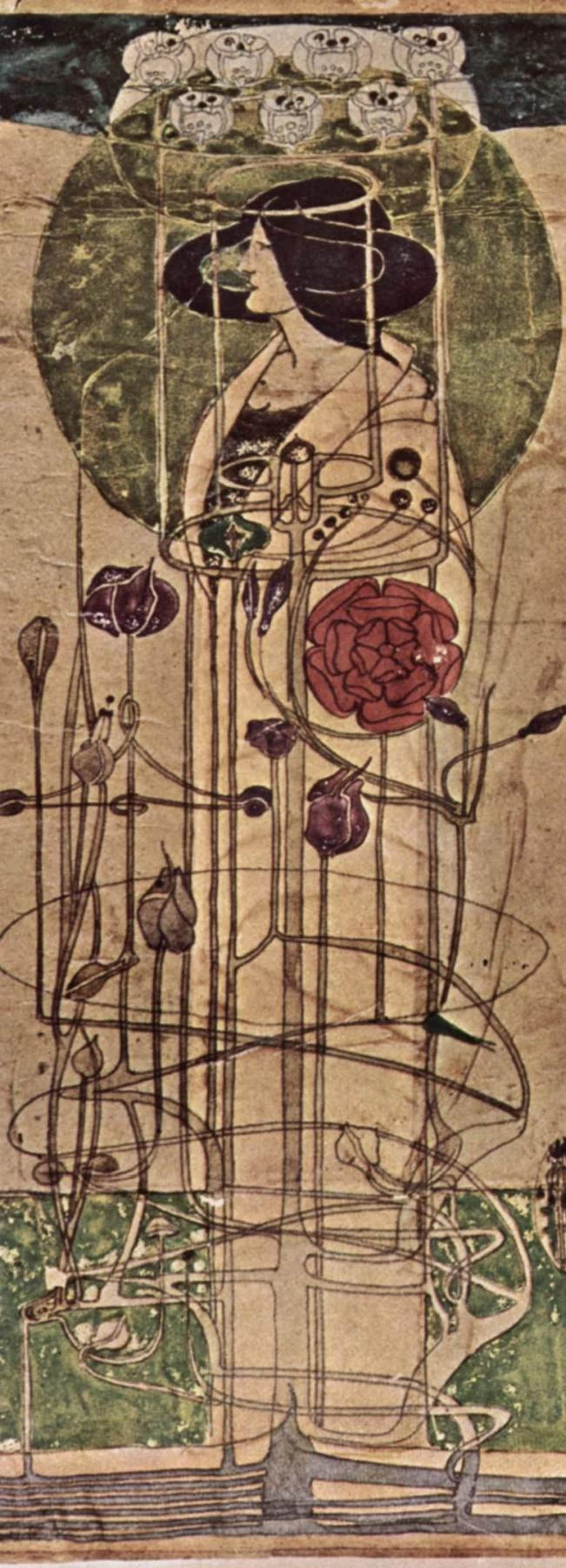 Disegno per una creazione murale - Hunterian Art Gallery, Glasgow